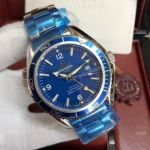 Low Price Omega Seamaster GMT Stainless Steel Blue Dial Watch
